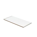 Sistema de estanterías 1Hoch3 - Elemento de panel Doble Blanco