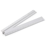 Regla plegable Fold Plateado