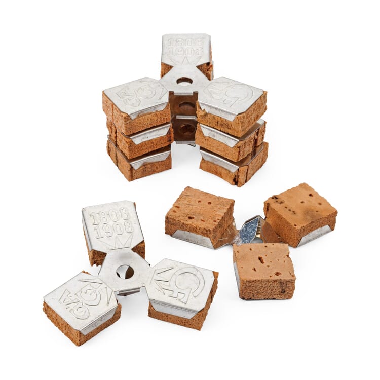 Cork float for oil lights