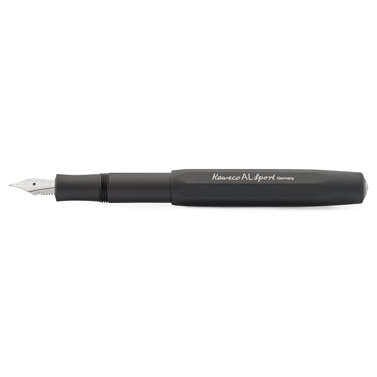 Fyldepen Kaweco Sport Aluminium, Sort