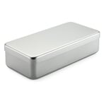 Storage Box Made of Aluminium “Alubox” Tall Silver-coloured