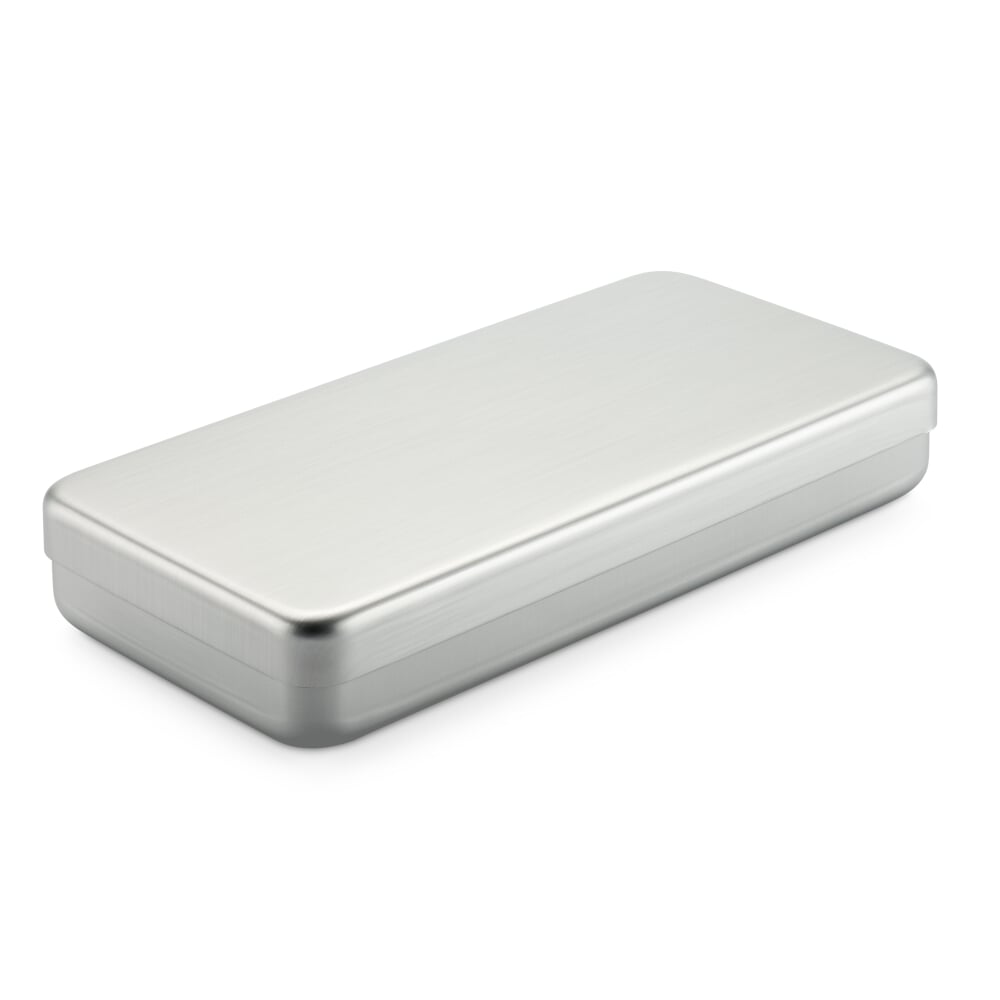 Box aluminum box, Flat, Silver-Coloured | Manufactum