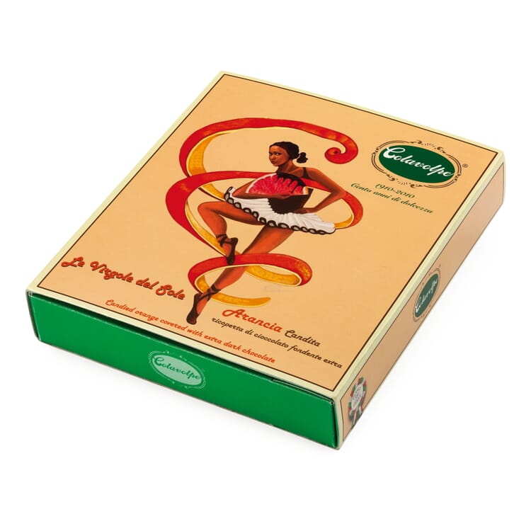 Ecorces d'orange confites au chocolat