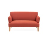 Kitchen Sofa Three-seater Red