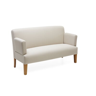 Küchensofa, Zweisitzer, Weiß | Manufactum