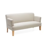 Kitchen Sofa Three-seater White