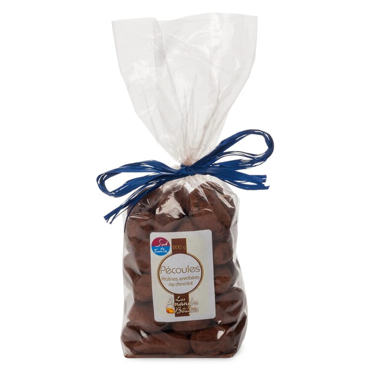 Ristede mandler i chokolade fra Frankrig