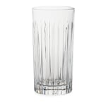 Longdrinkglas geribbeld