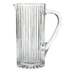Ridged Glass Carafe