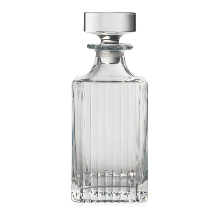 Ribbed Whisky Decanter