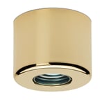 Pot-Shaped Wall and Ceiling Lamp Brass plated