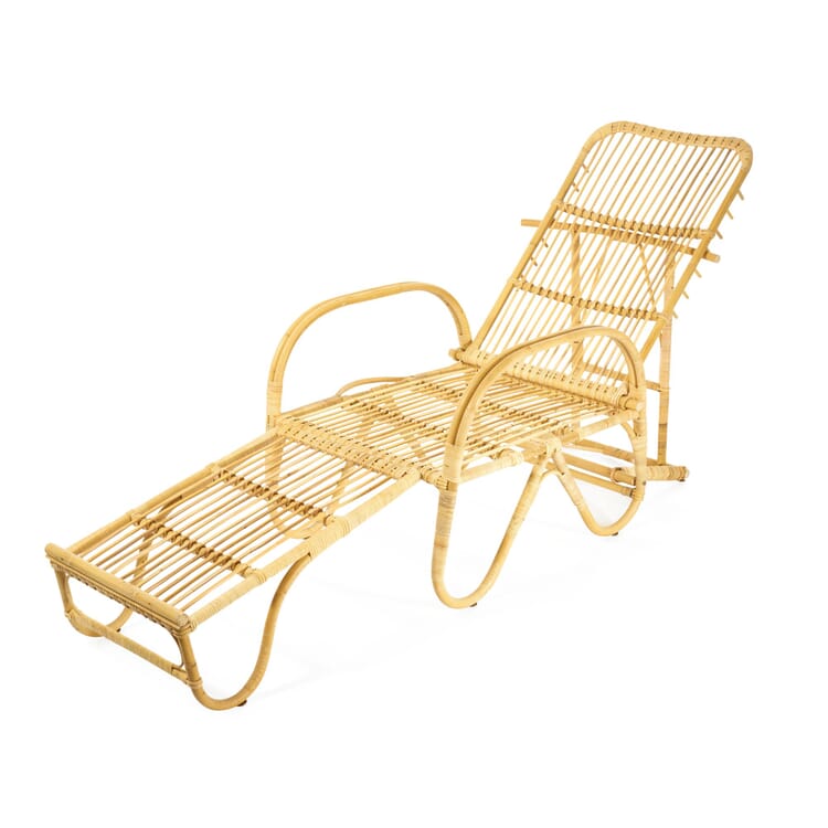 Deck chair rattan
