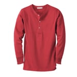 Long-Sleeved Men’s T-Shirt Made of Jersey Red