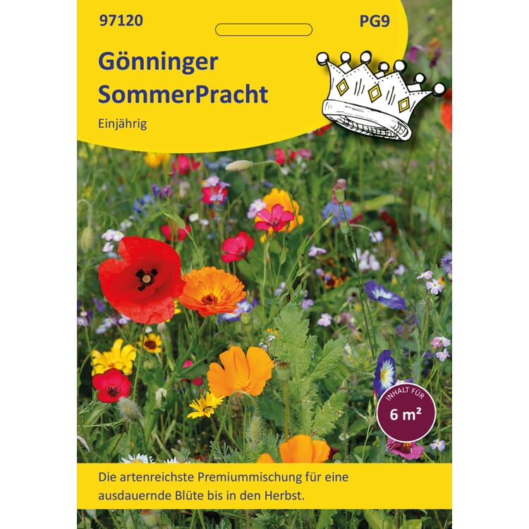 Mélange de graines de fleurs 'Gönninger Sommerpracht' (splendeur estivale de Gönningen)