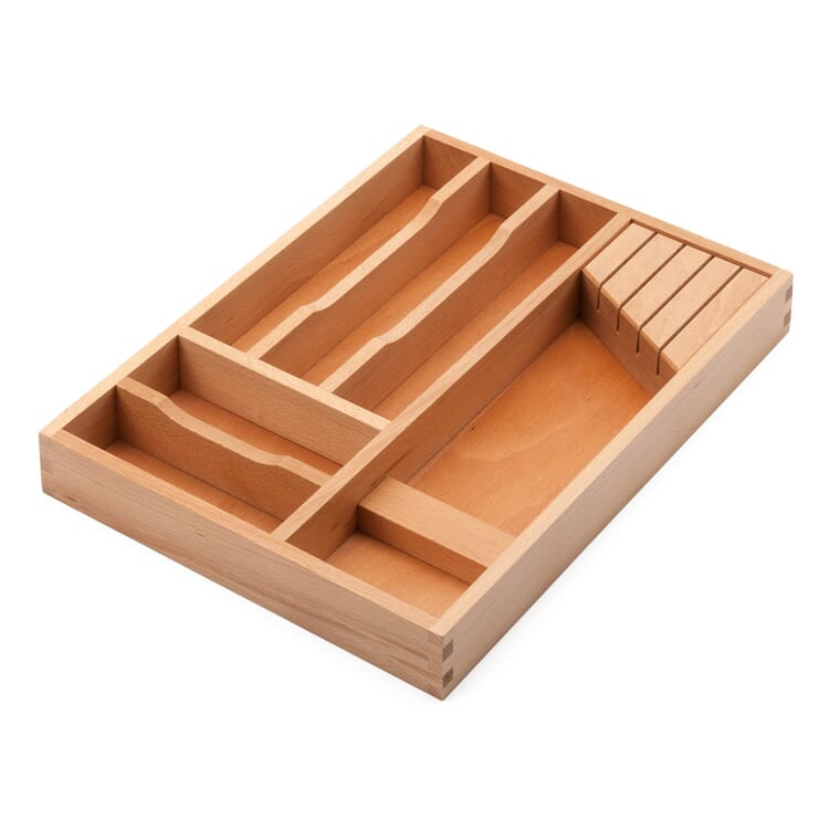 Cubiertos y cuchillos de madera de haya