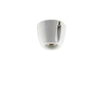 Wand- en plafondlamp Blanco Een, recht Wit