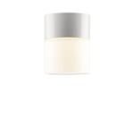 Wall and Ceiling Light Cylinder No. Two White/Frosted