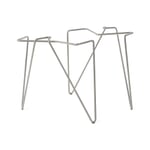 Table Top Clamps Stainless Steel Oak vaneer