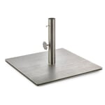 Parasolfod i rustfrit stål