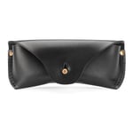 Funda de gafas de cuero de silla de montar