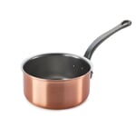 Cilindrische sauteerpan van zwaar koper Volume 1.4 l