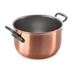 Heavy copper pot conical