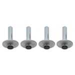 Feet and Rollers for Container DS Feet with a Steel Disc