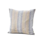 Pillow Case Made of Linen Blue Striped 40 × 40 cm