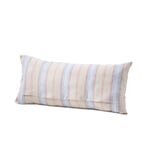 Striped Linen Pillowcase Red and Blue Stripes" 40 × 78 cm