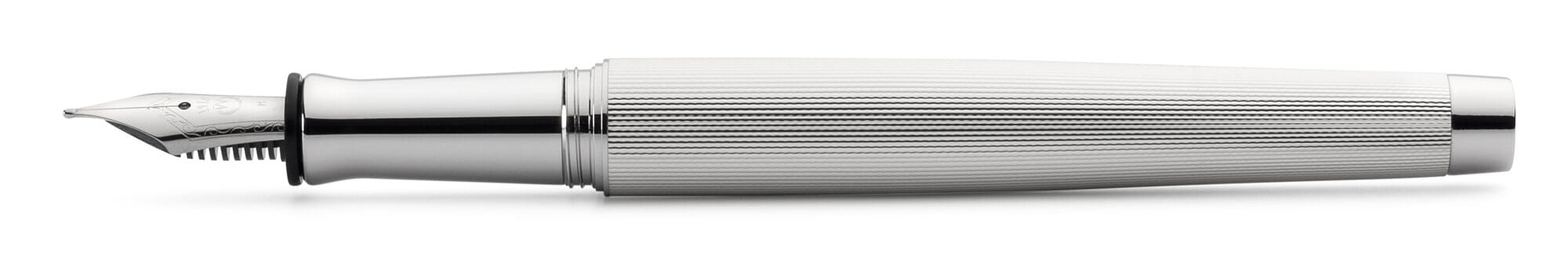 Waldmann fountain pen sterling silver, Grain guilloche, F | Manufactum