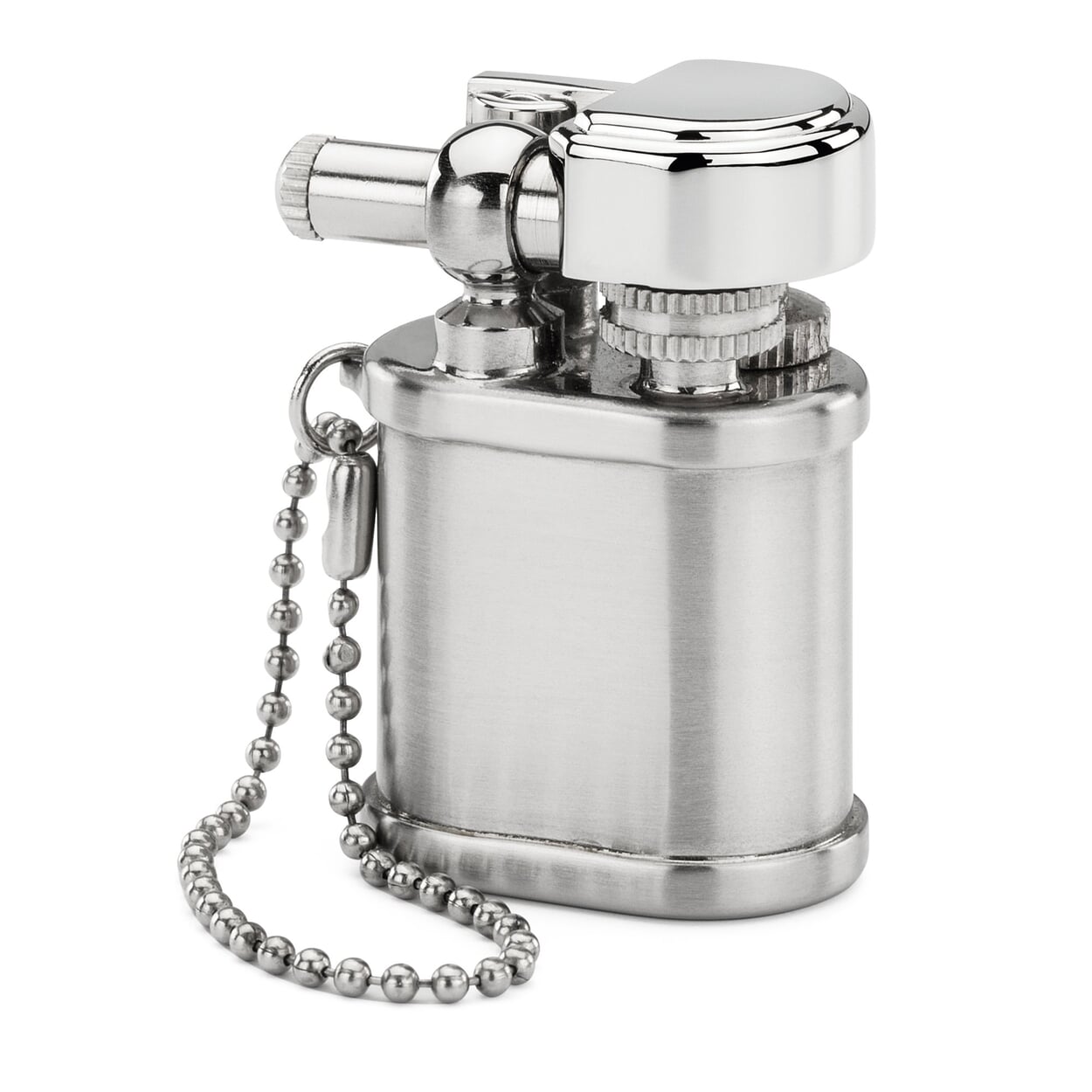 Gas Cigarette Lighter Made of Brass, Small Manufactum