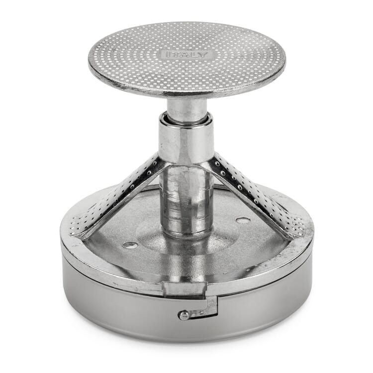 Hamburgerpresse i støbt aluminium