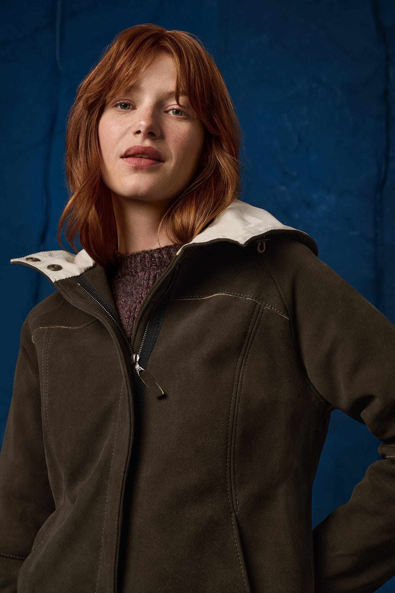 Deerskin jacket outlet womens