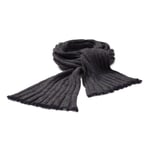 Strickschal Babyalpaka Blau-Grau