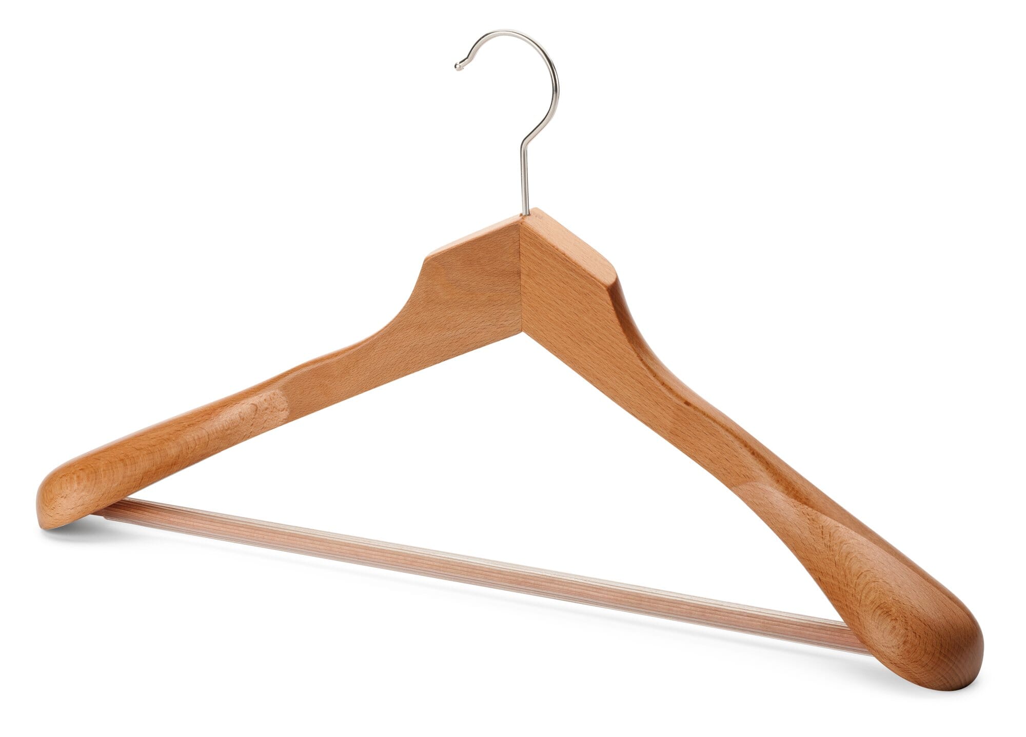 Cedar Contoured Coat Hanger with wide shoulder - More Than A Furniture Store