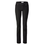 Damenjeans Straight Schwarz