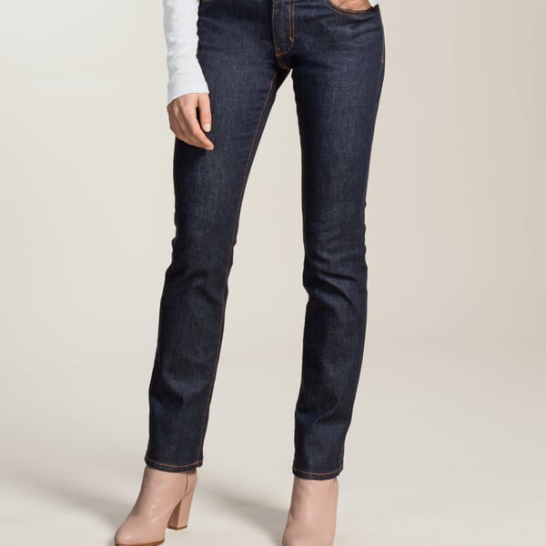 Damenjeans Straight Denim