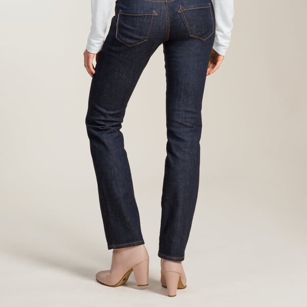 Damenjeans Straight Denim
