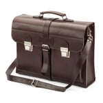 Manufactum dokumentmappe i okselæder