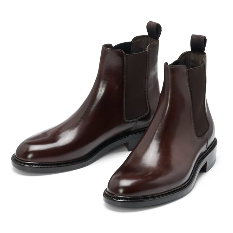 Chelsea-støvler til damer, Dark brown