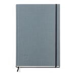 Memo Book with Cardboard and Linen Cover A4 Gray
