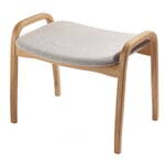 Tabouret Lamino Housse en laine vierge