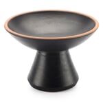 Incense Burner on a Pedestal Black