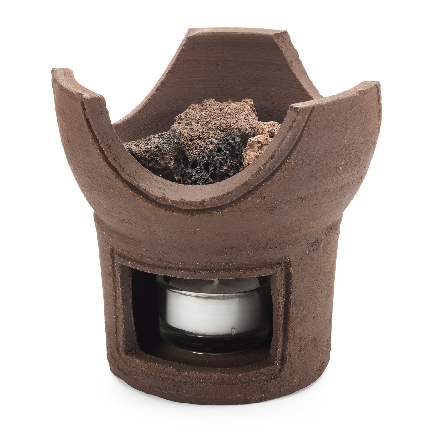 Incense burner with lava stones Manufactum