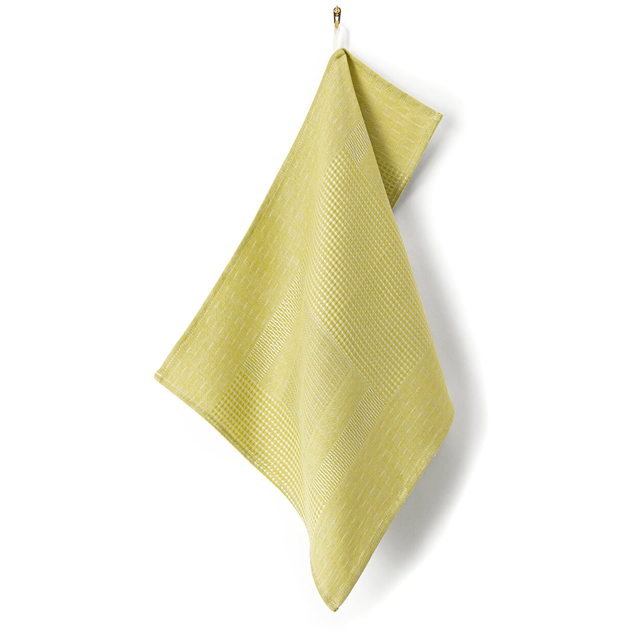 Structured Fabric Dish Towel, Green Manufactum