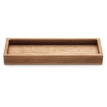 Tray for Desktop Accessories Oak and Maple Wood Rectangular
