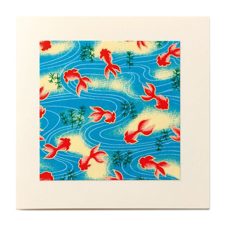 Carte de voeux Chiyogami, N° 3