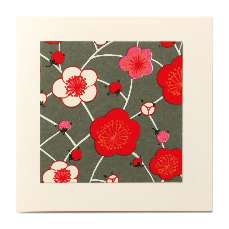 Carte de voeux Chiyogami, No 8