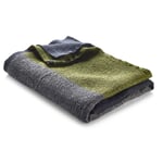 Towel Waffle Piqué Lyocell Linen Anthracite yellow Shower Towel