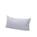 Funda de almohada de lino Azul y blanco 40 × 78 cm